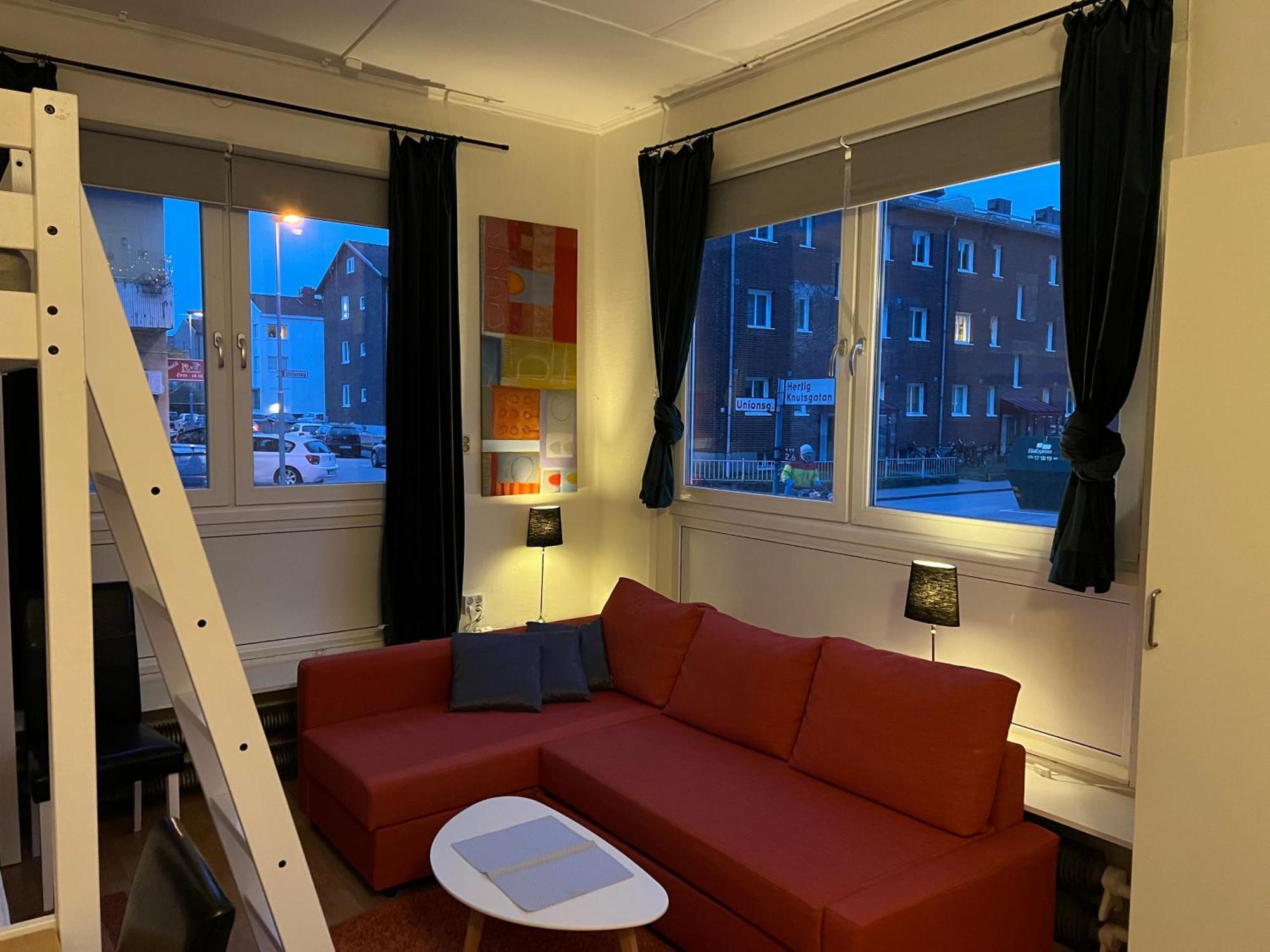 Central, University - Centralt, Hoegskolan - 3 Rooms هالمستاد المظهر الخارجي الصورة